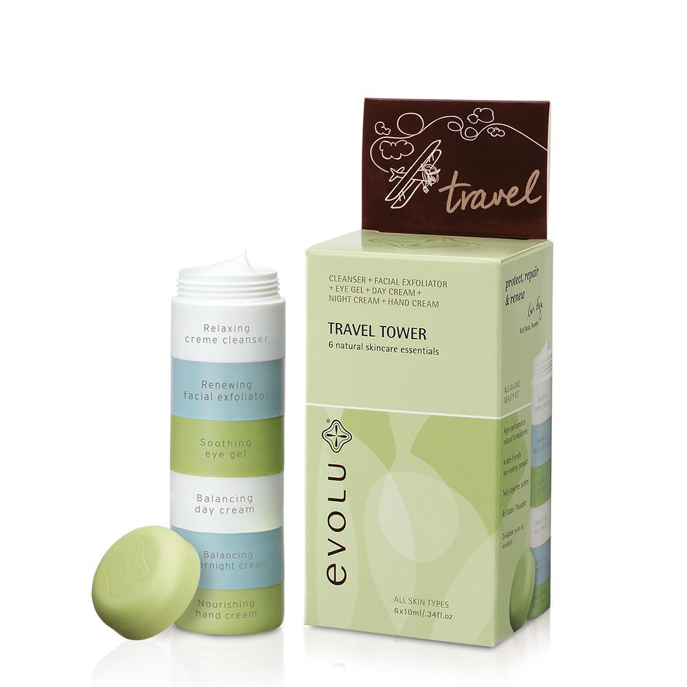 Evolu Travel Tower (6 x 10ml)