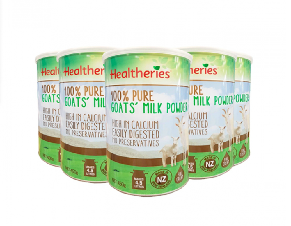 Healtheries 贺寿利成人100%纯山羊奶粉450g*6包邮