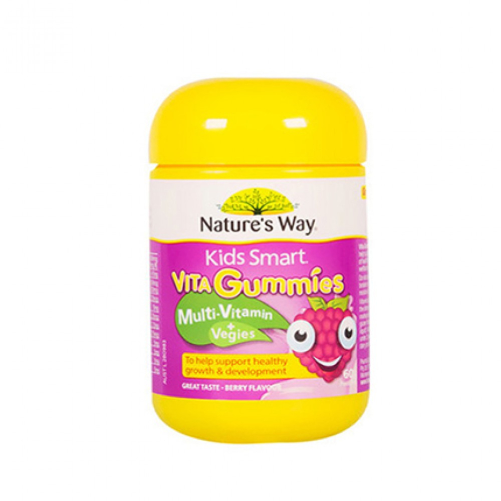 Nature’s Way 佳思敏 复合维生素+蔬菜儿童软糖 60粒