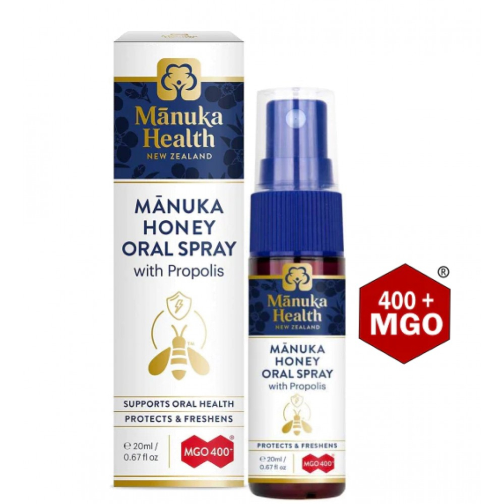 Manuka Health 蜜纽康 口腔咽喉喷雾蜂胶喷剂 20ml