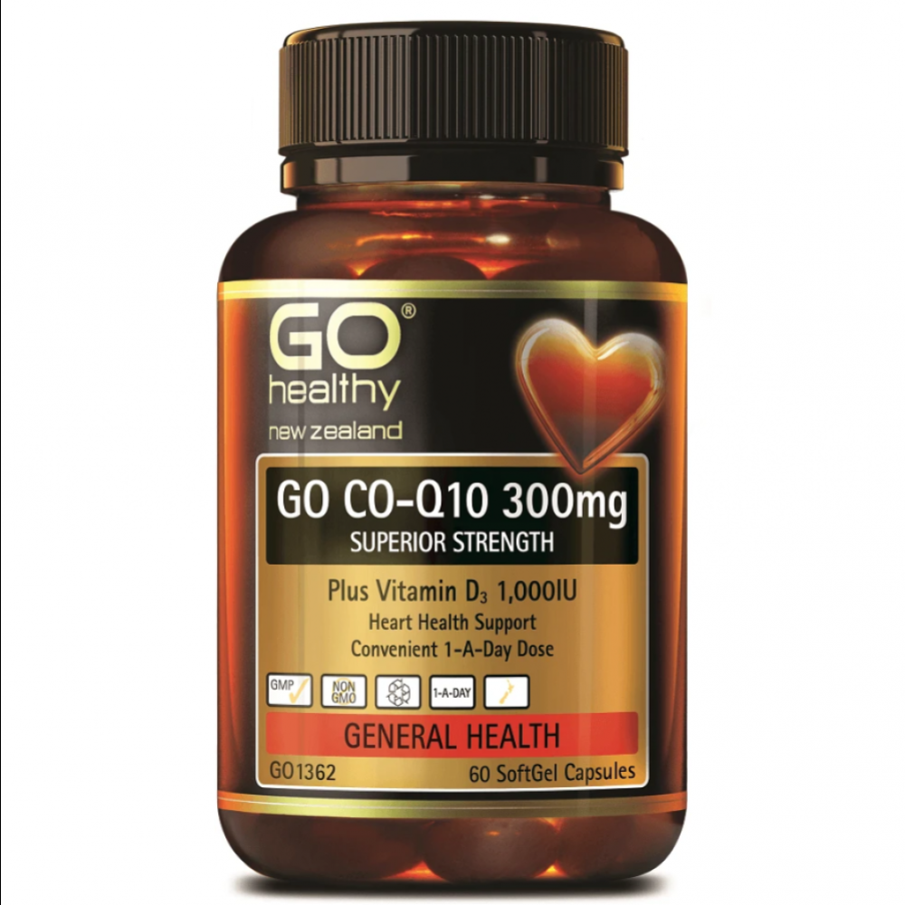 高之源 心脏辅酶Q10 300mg 60粒 保护心脏 延年益寿