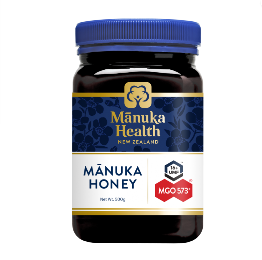 【新包装】Manuka Health 蜜纽康 麦卢卡活性蜂蜜 MGO573+/UMF 16+ 500g