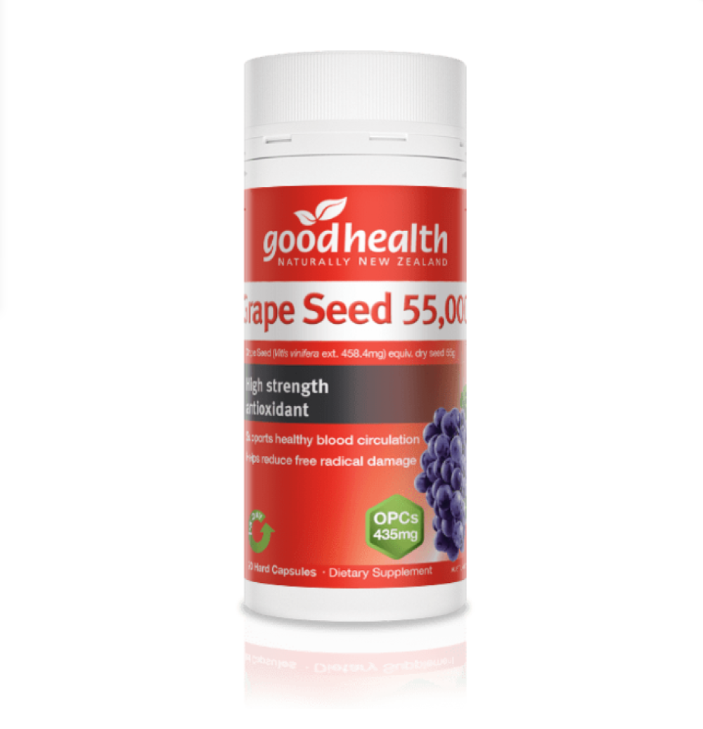 Good Health 好健康葡萄籽55,000mg 90粒新包装