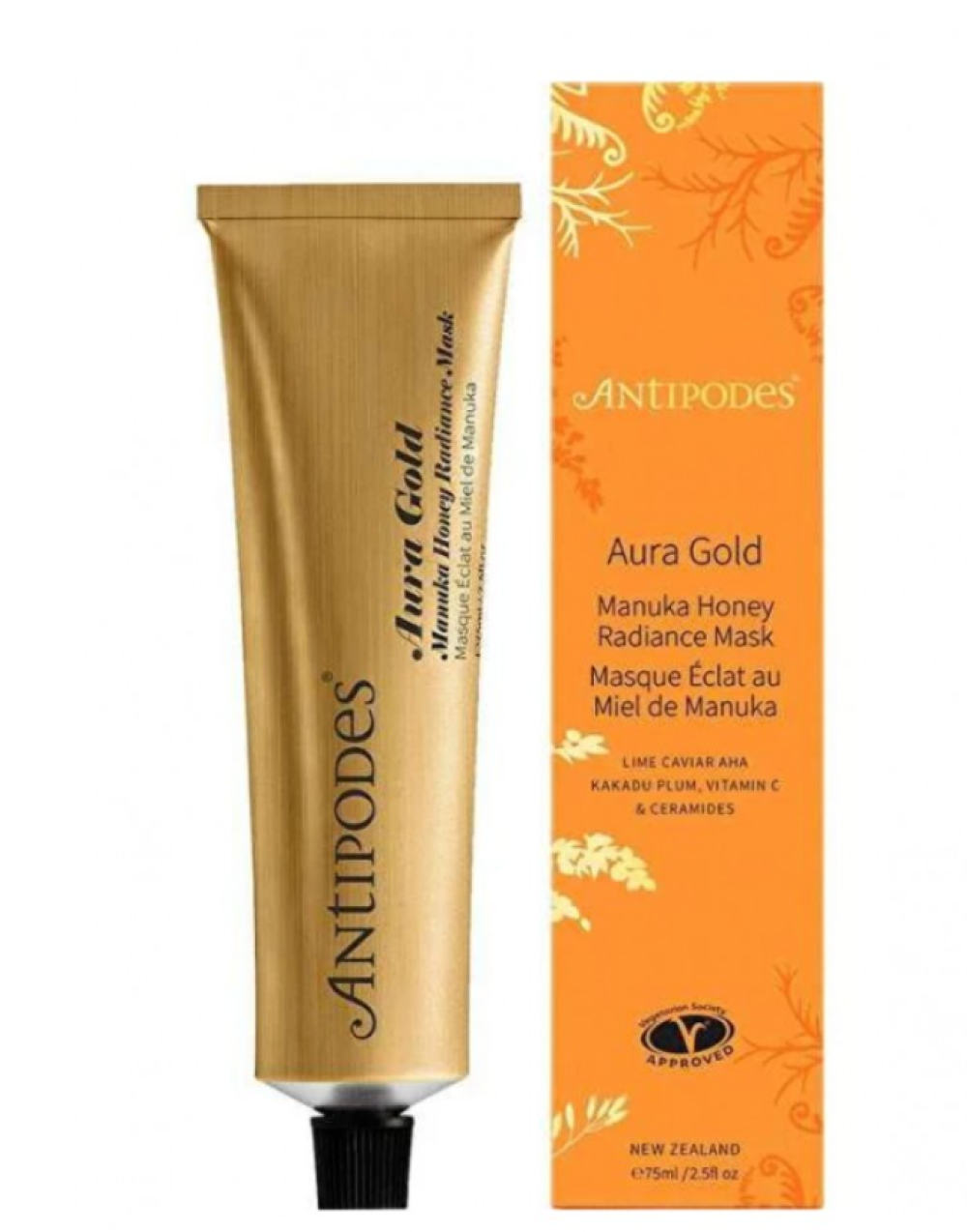 Antipodes 安媞珀  有机麦卢卡蜂蜜面膜 75ml
