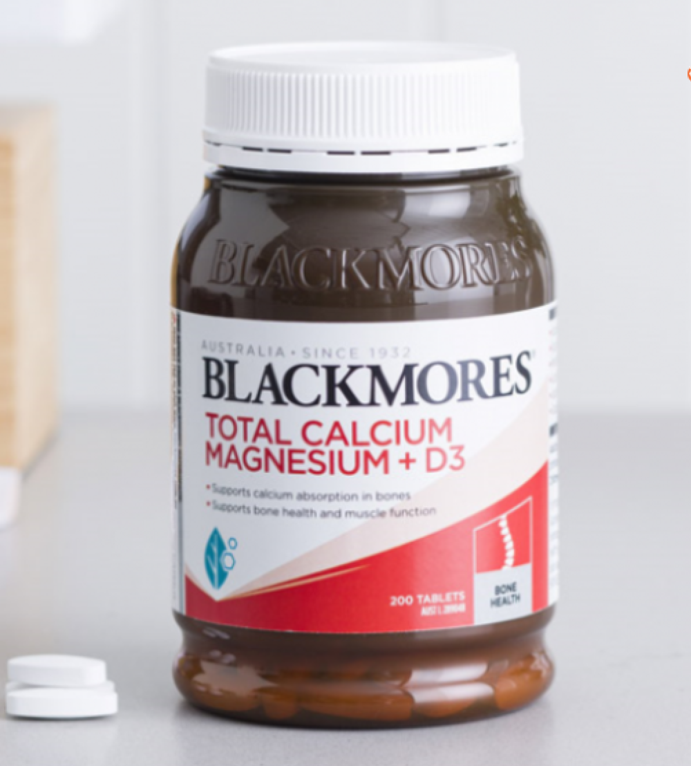 Blackmores 澳佳宝钙镁D3片预防骨质疏松200片