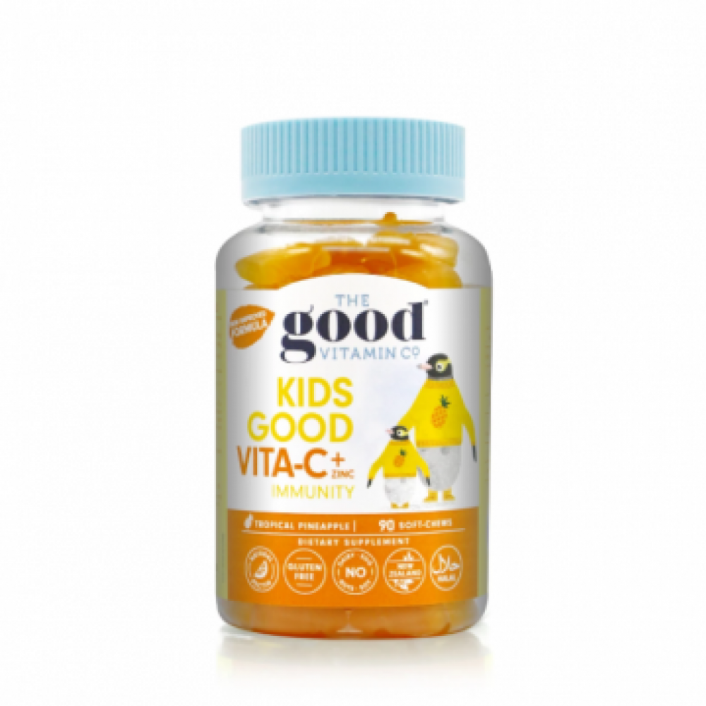 The Good Vitamin CO 维C 咀嚼软糖（热带菠萝味） 90粒