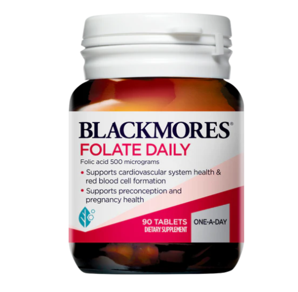 Blackmores 澳佳宝 天然叶酸片 90片 备孕必备