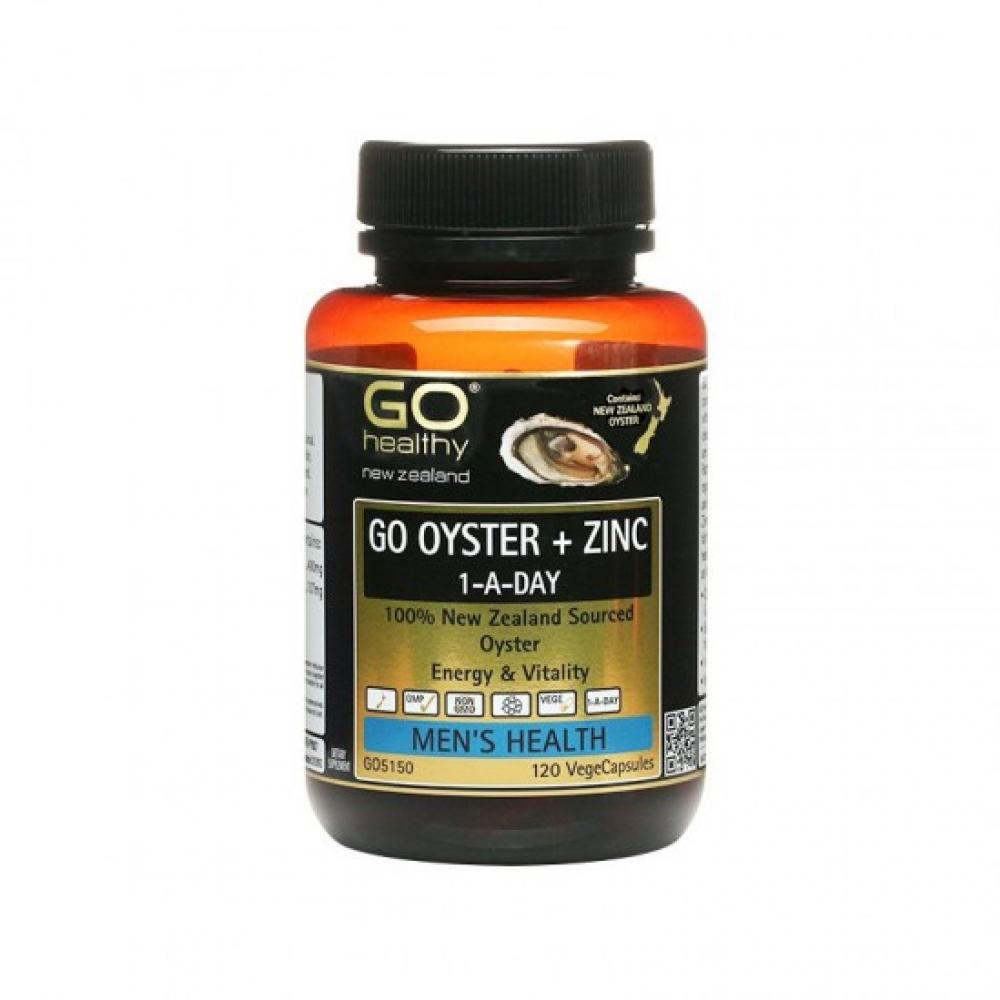 GO Healthy oyster + zinc 120c 高之源 生蚝+锌胶囊120粒