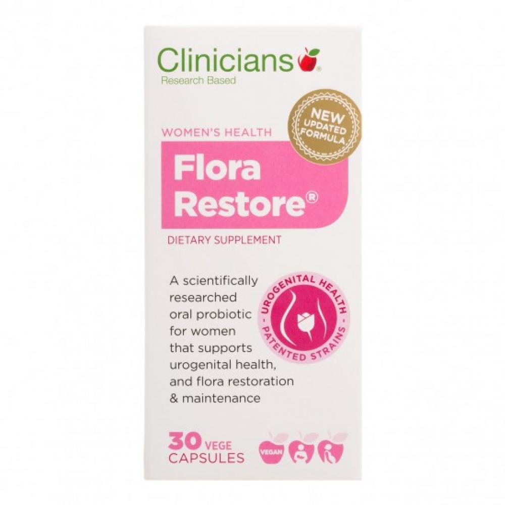 Clinicians flora restore 科立纯 妇科口服益生菌 30粒 杀菌止痒 阴道炎 宫颈糜烂等妇科疾病