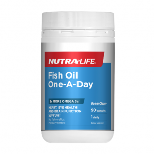 Nutralife 纽乐 鱼油浓缩无味日服型 三倍EPA&DHA含量 90粒包装