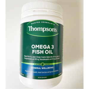 汤普森鱼油胶囊 omega-3深海鱼油1000毫升 400粒