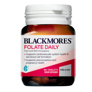 Blackmores 澳佳宝 天然叶酸片 90片 备孕必备